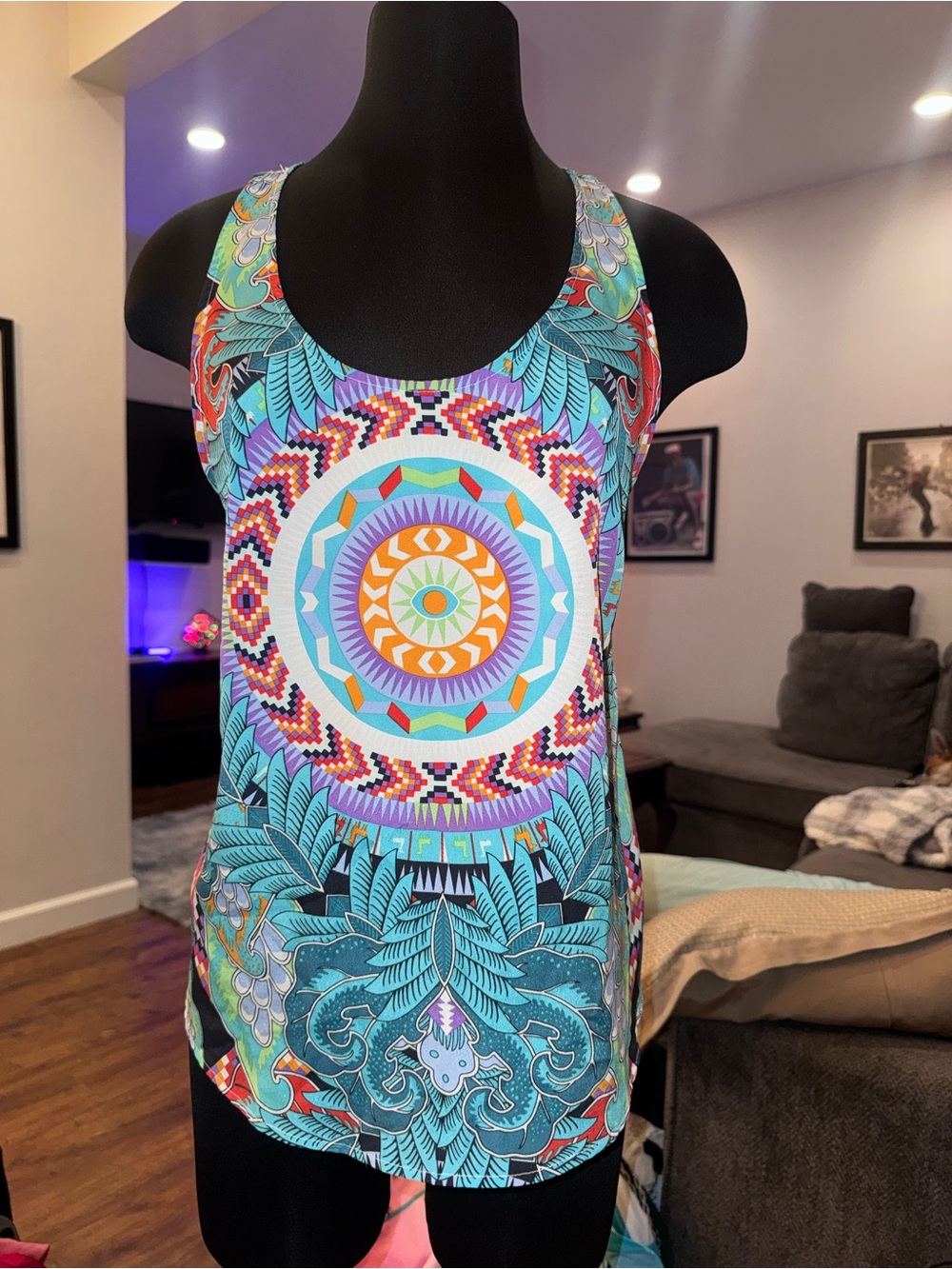 EUC Mara Hoffman M Racerback Tank